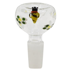 14mm Blown Petal Glass Bowl M15