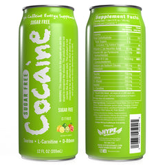 Cocaine High Caffeine Energy Supplement 12oz.