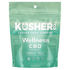 KusherCo Hemp Gummies WELLNESS CBD 50mg 30ct