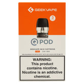 Geekvape Q Replacement Pod 0.8ohm 3pck