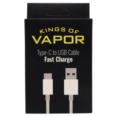 Kings of Vapor Charging Cable Type-C to USB-A