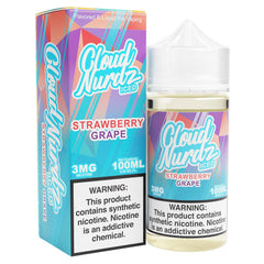 Cloud Nurdz 100mL Grape Strawberry ICED