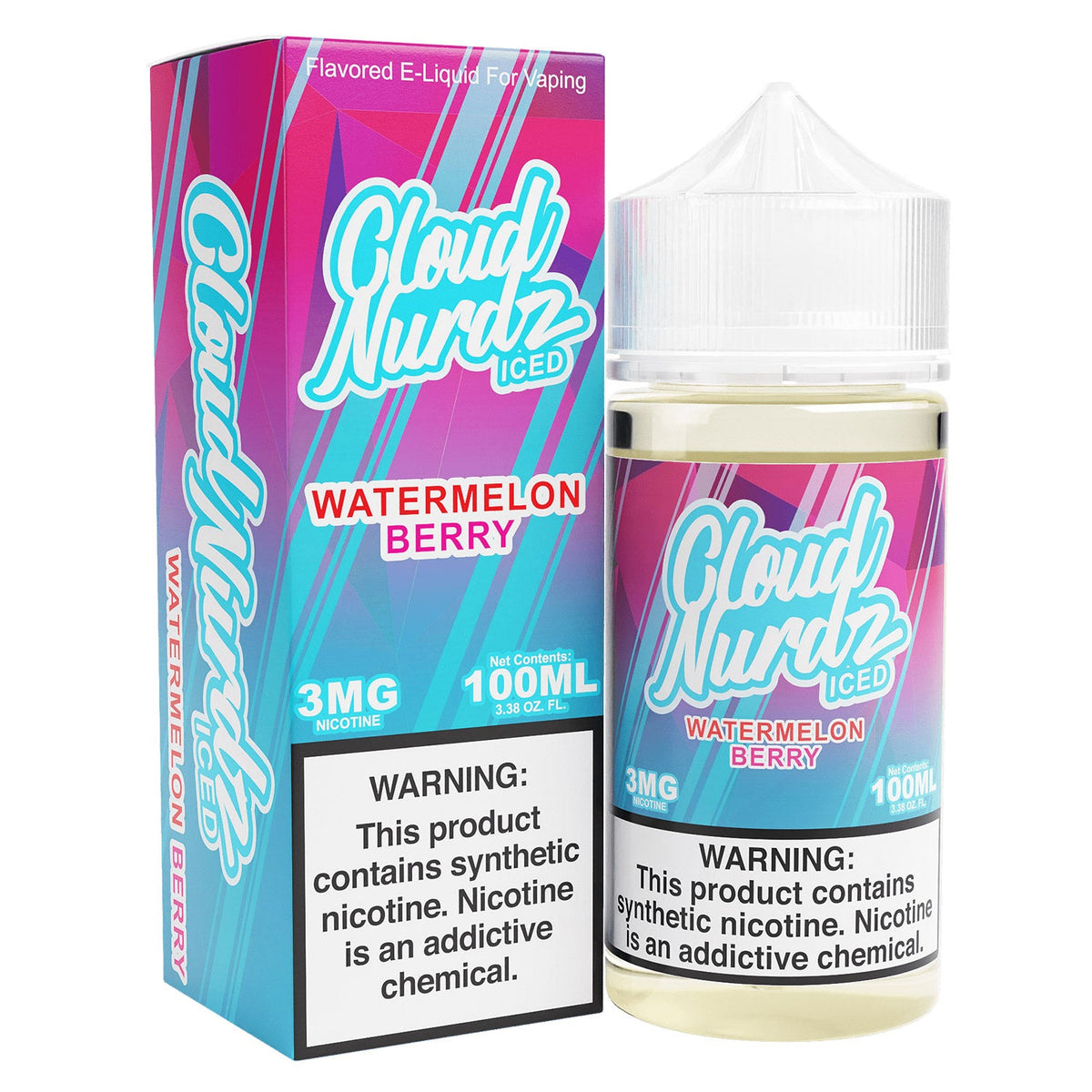 Cloud Nurdz 100mL Watermelon Berry ICED