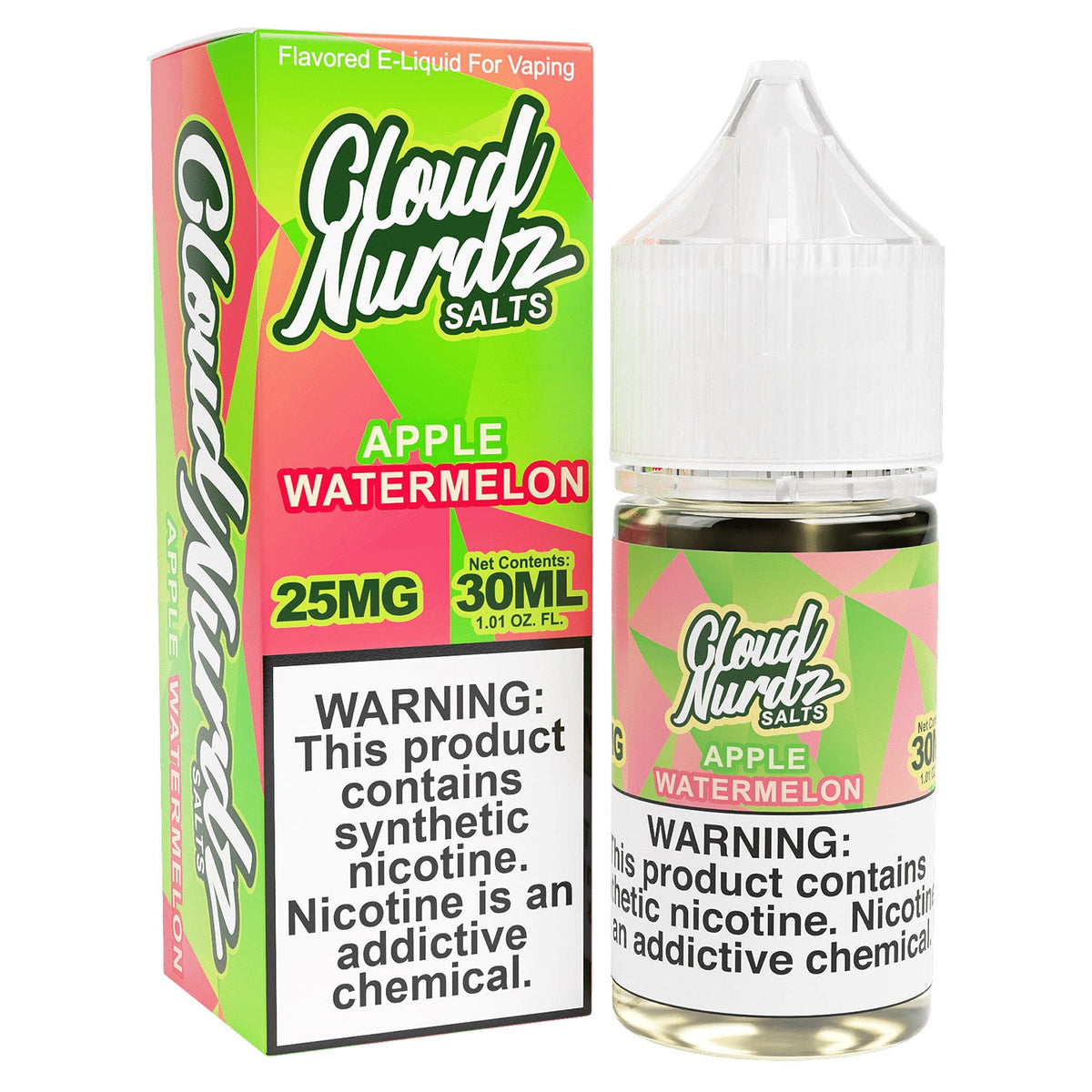 Cloud Nurdz 30mL Watermelon Apple