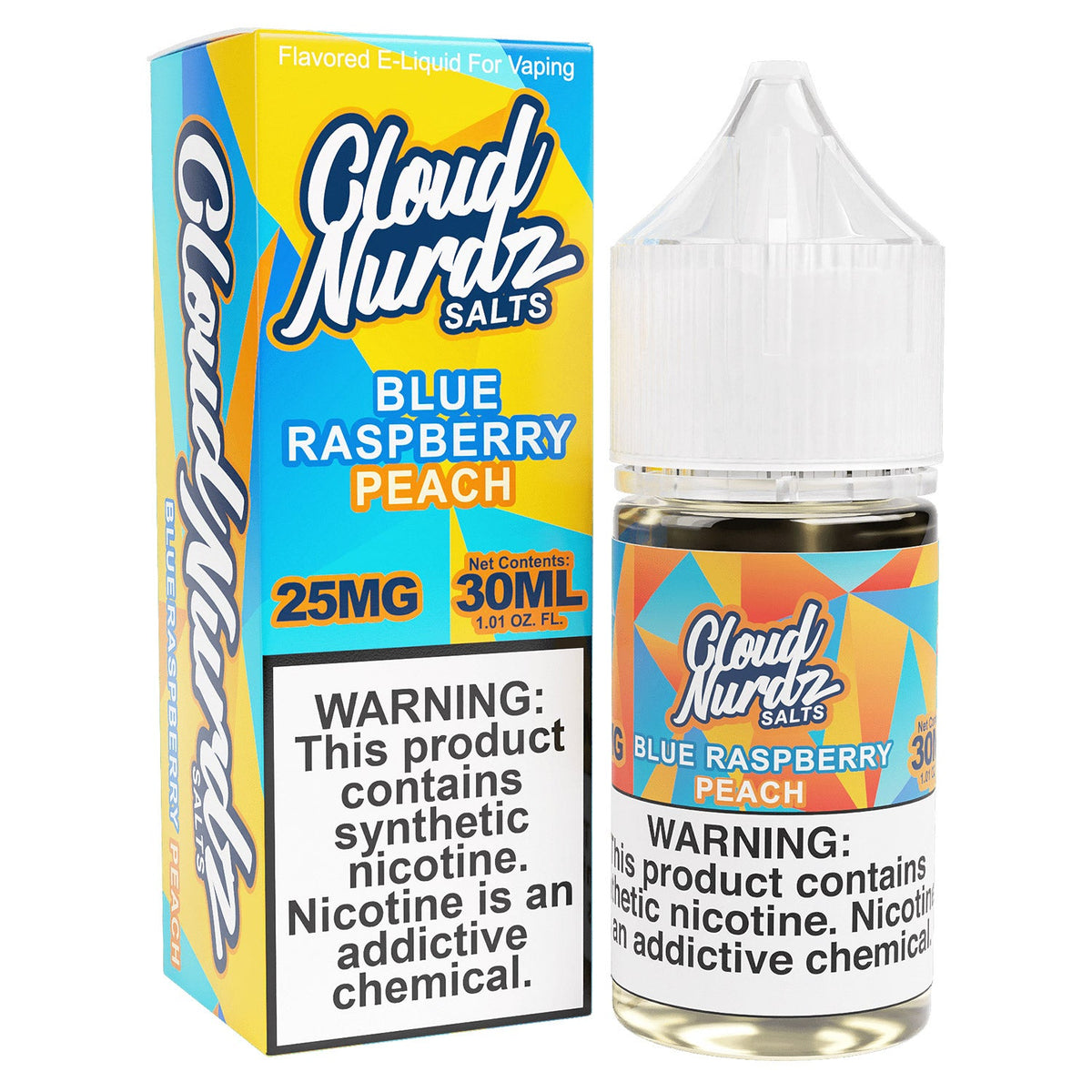 Cloud Nurdz 30mL Peach Blue Razz