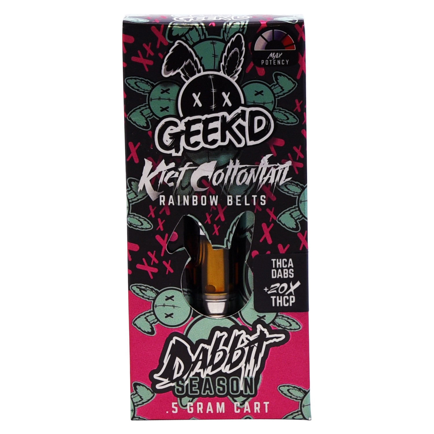 Geek'D Dabbit Season 0.5gr Cartridge THC-A Dab