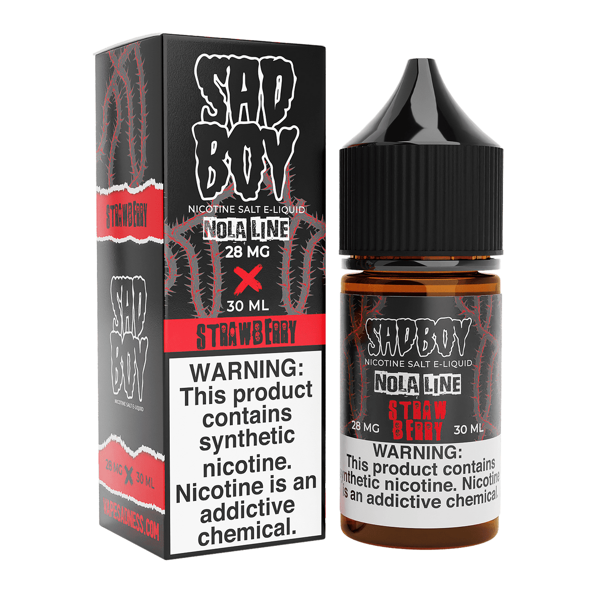 Sad Boy 30mL Nola Bar Strawberry Salt