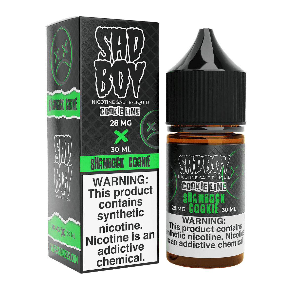 Sad Boy 30mL Shamrock Cookie Salt