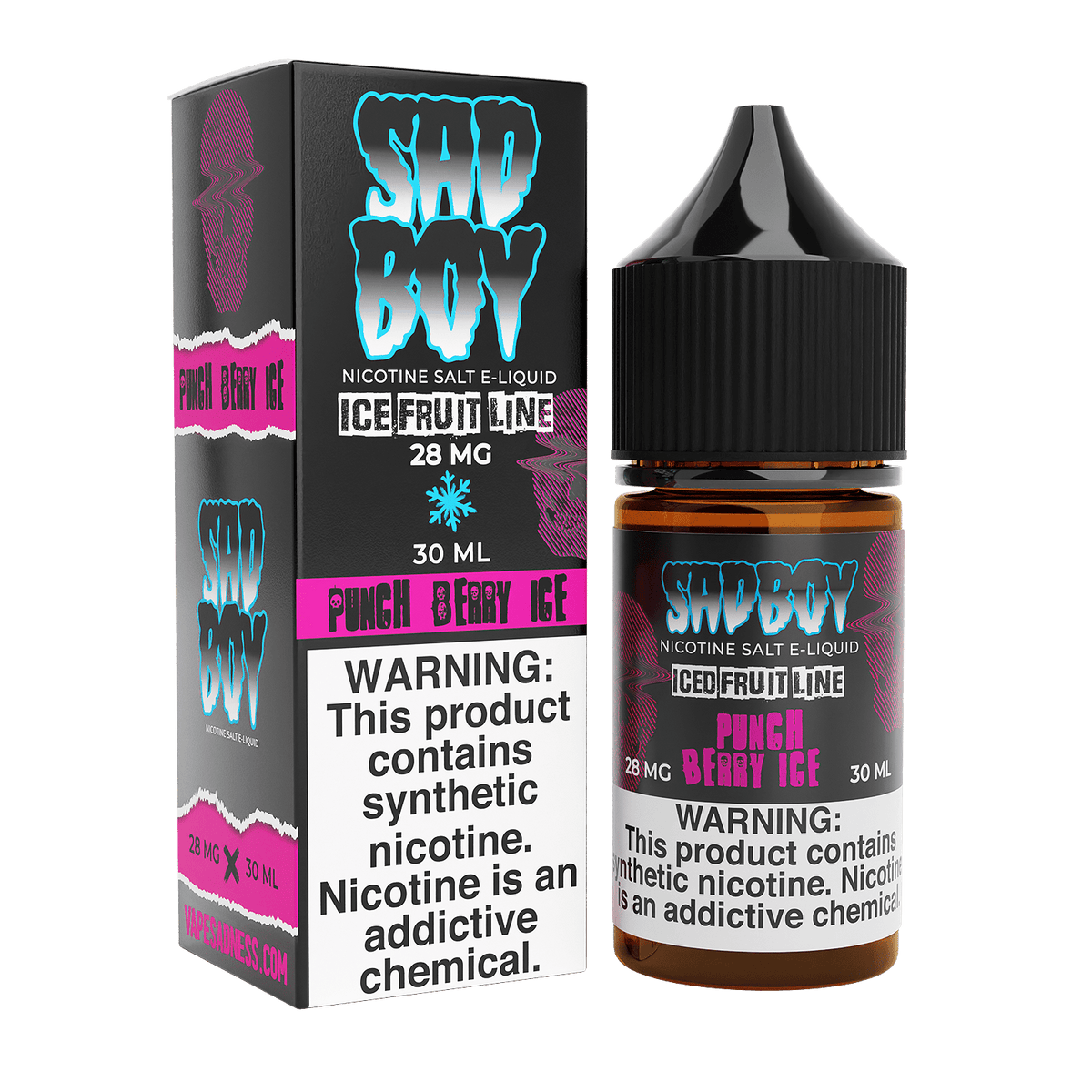 Sad Boy 30mL Punch Berry Ice Salt