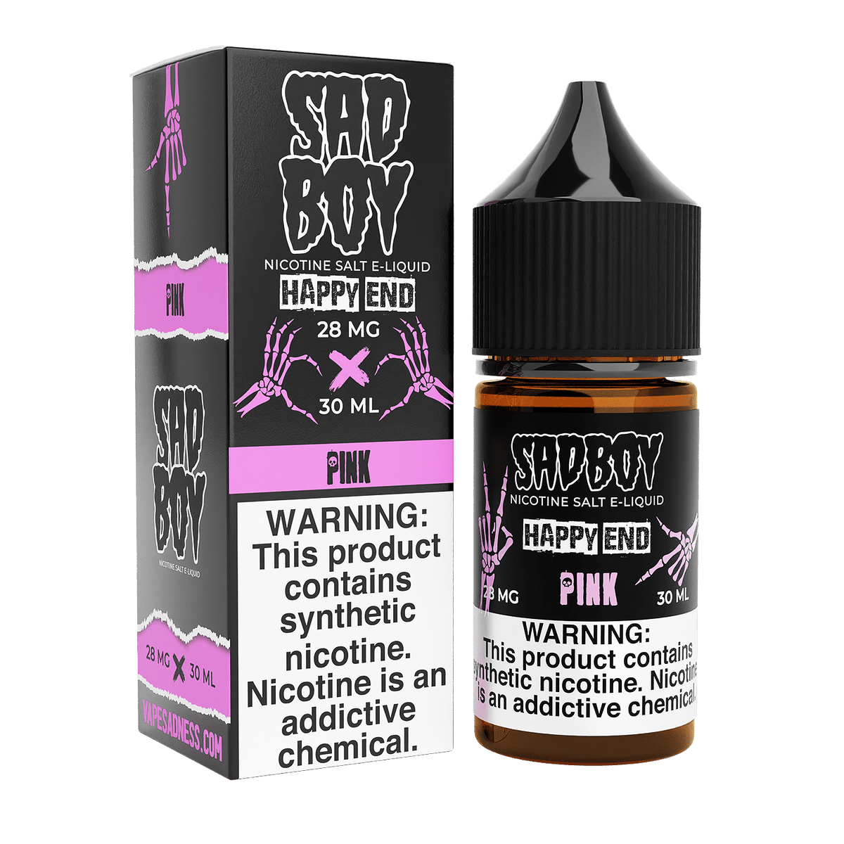 Sad Boy 30mL Happy End Pink Cotton Candy Salt