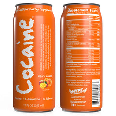 Cocaine High Caffeine Energy Supplement 12oz.