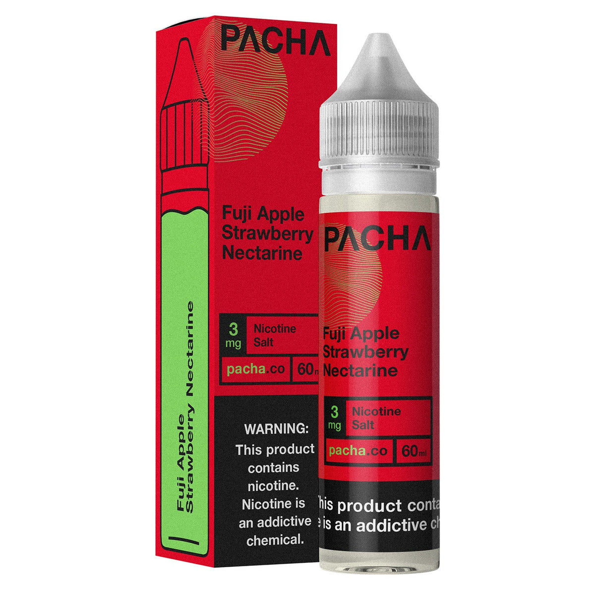 Pacha Mama 60mL Fuji Apple Strawberry Nectarine