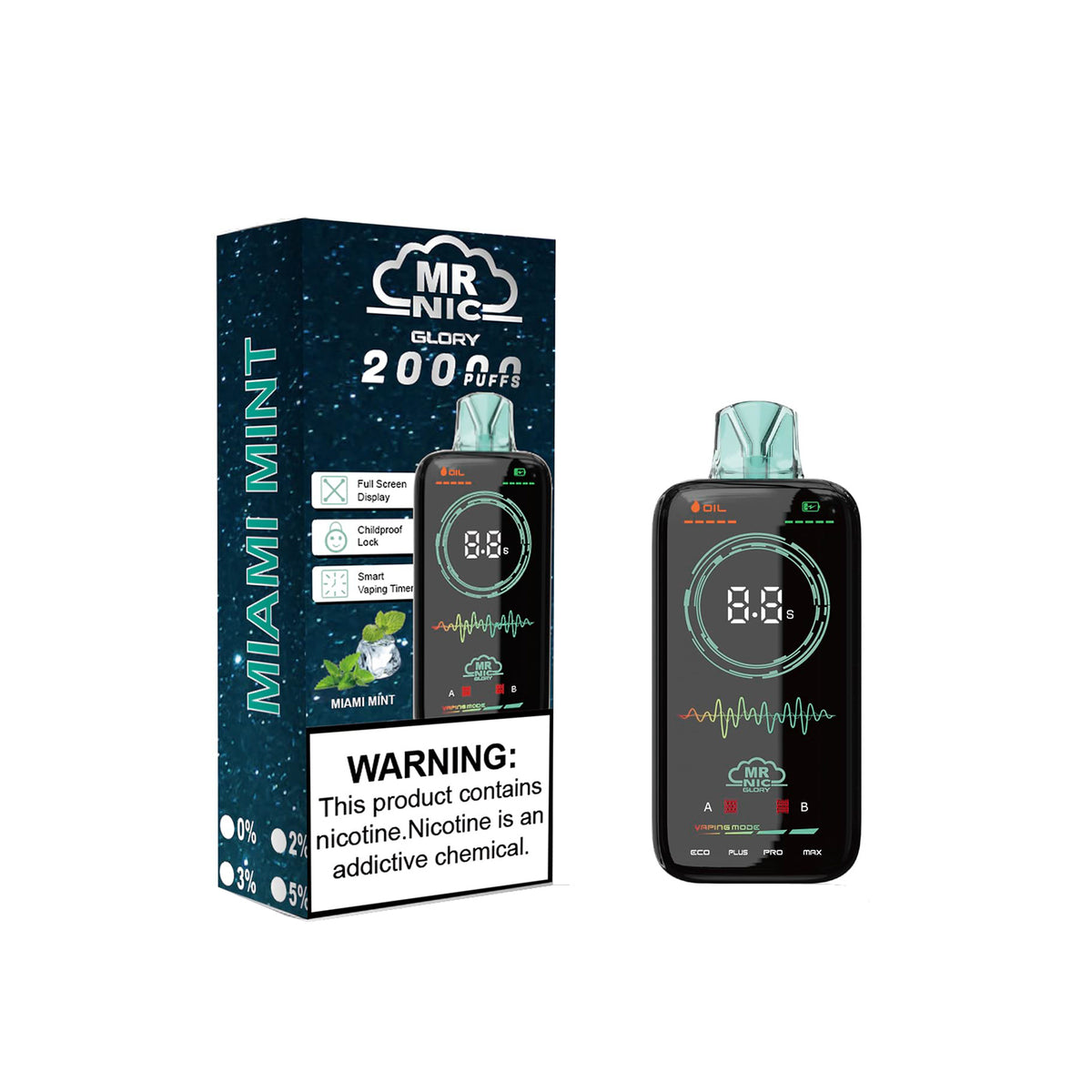 MR NIC Glory 20000 Puff Disposable 5%