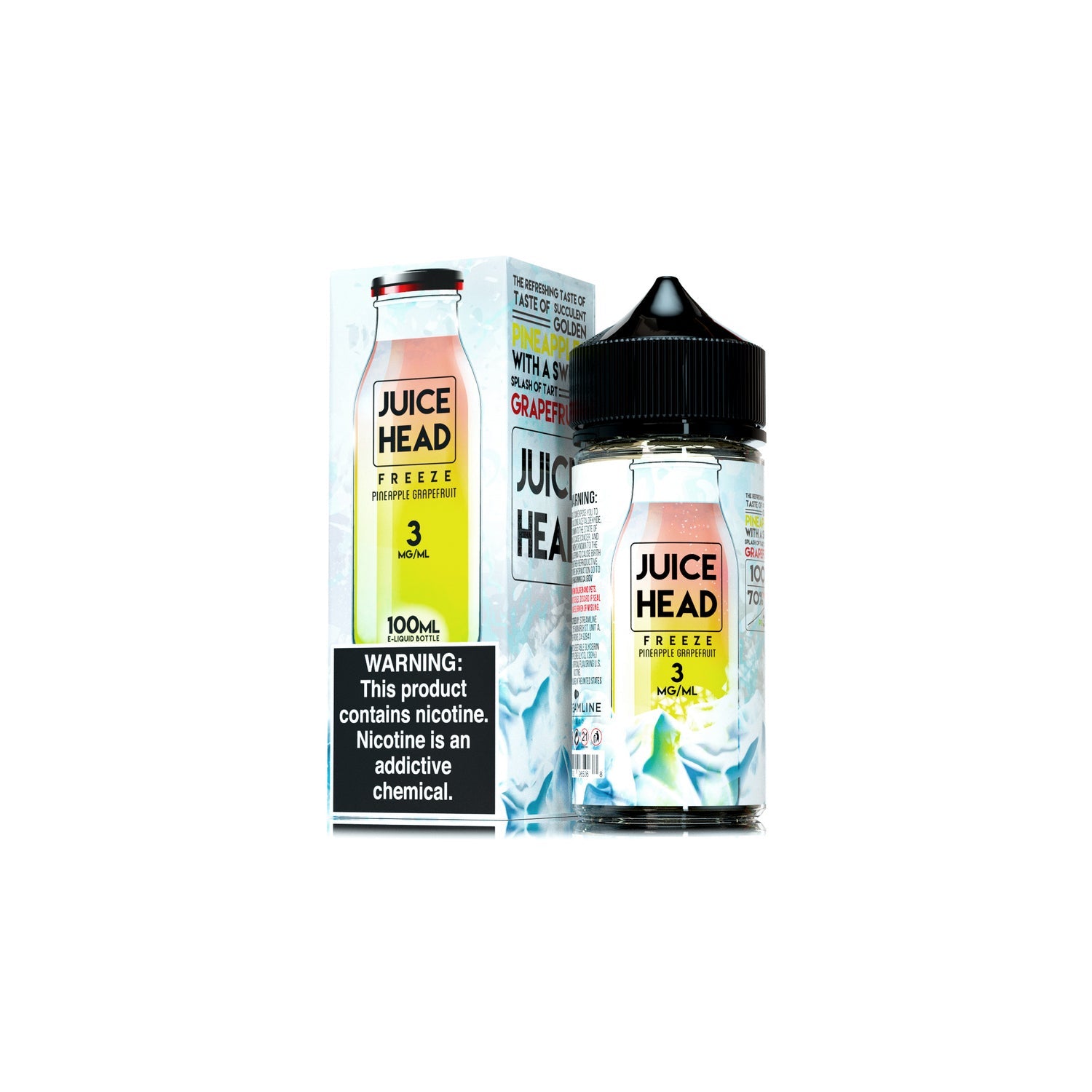 Juice Head 100mL Pineapple Grapefruit Freeze