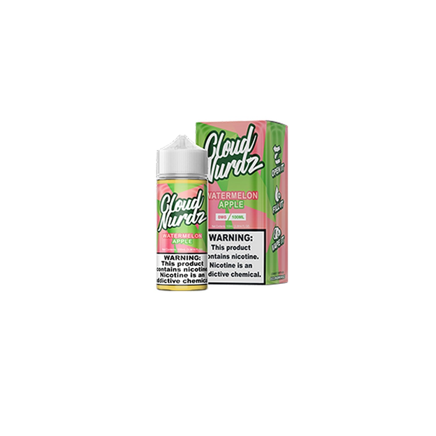 Cloud Nurdz 100mL Watermelon Apple