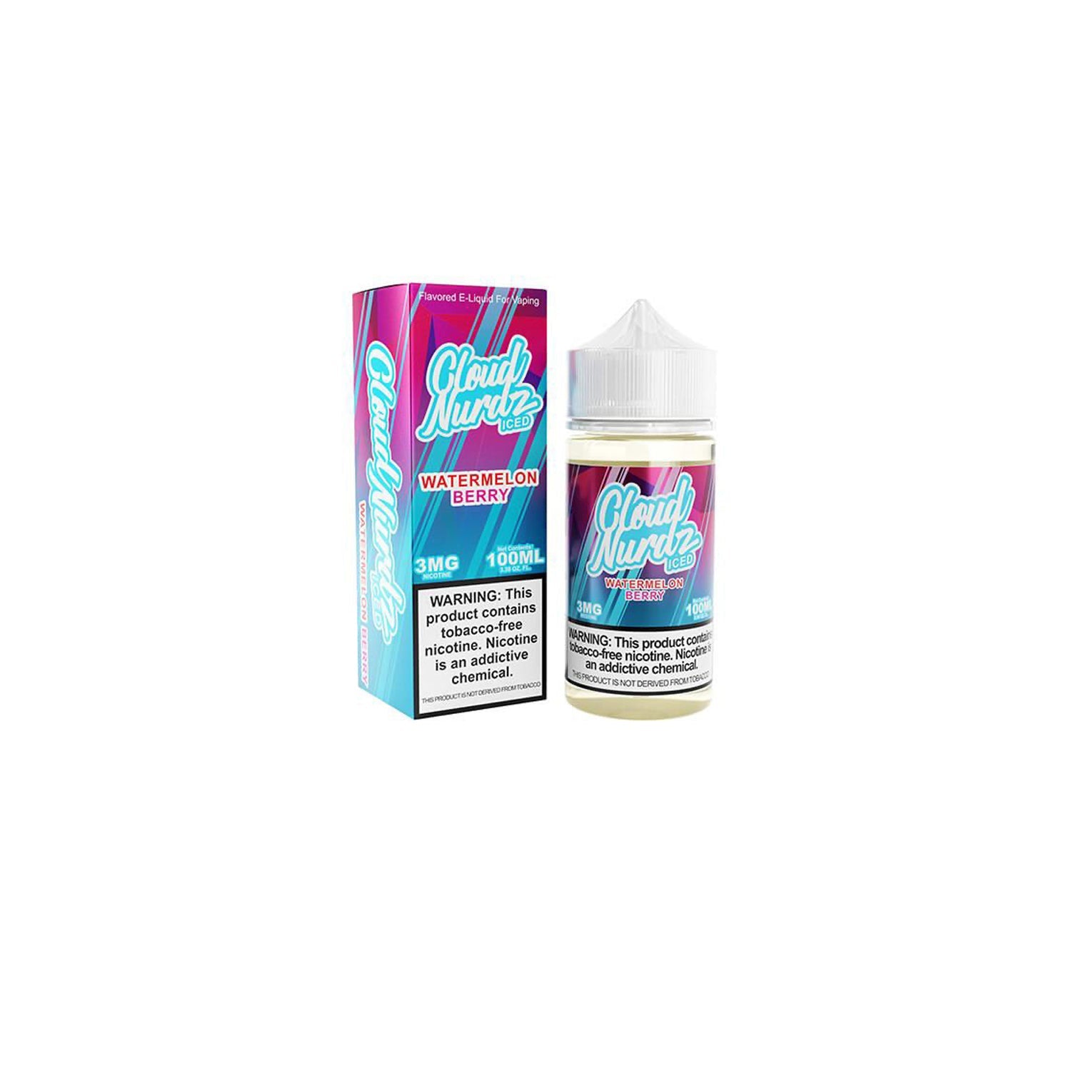 Cloud Nurdz 100mL Watermelon Berry ICED