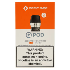 Geekvape Q Replacement Pod 0.8ohm 3pck