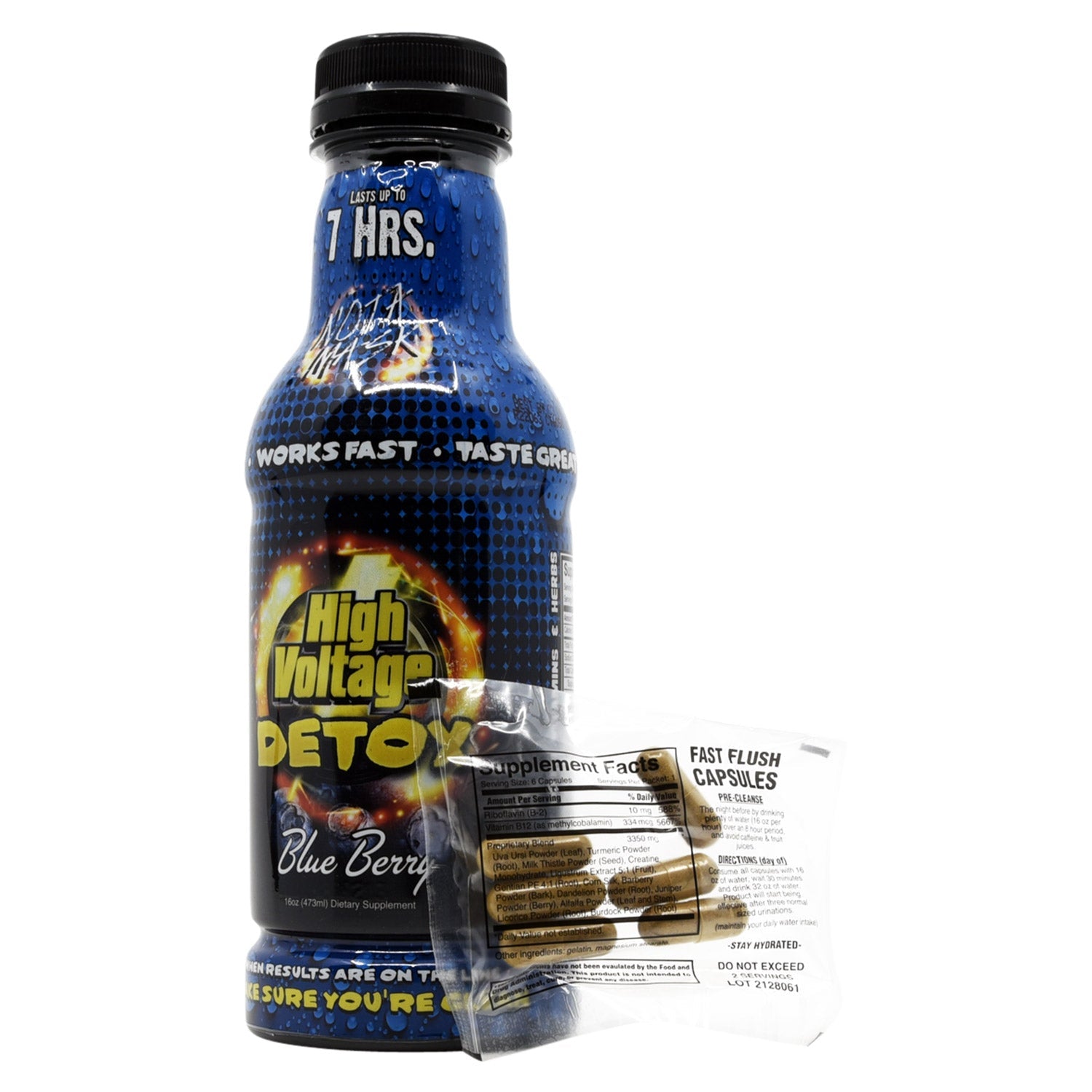 High Voltage 16oz Detox Double Flush