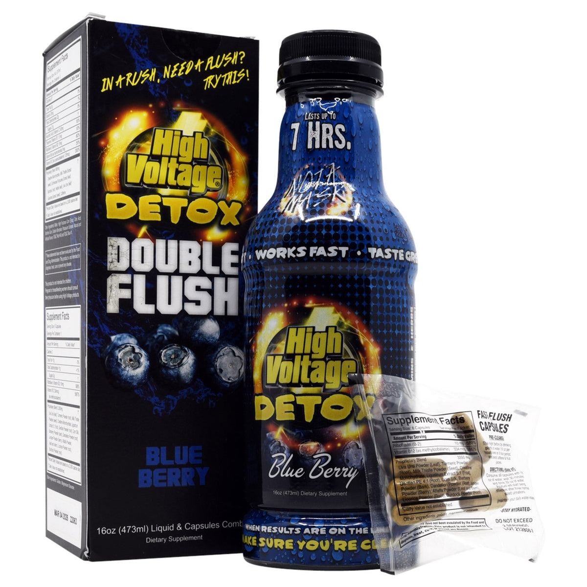 High Voltage 16oz Detox Double Flush