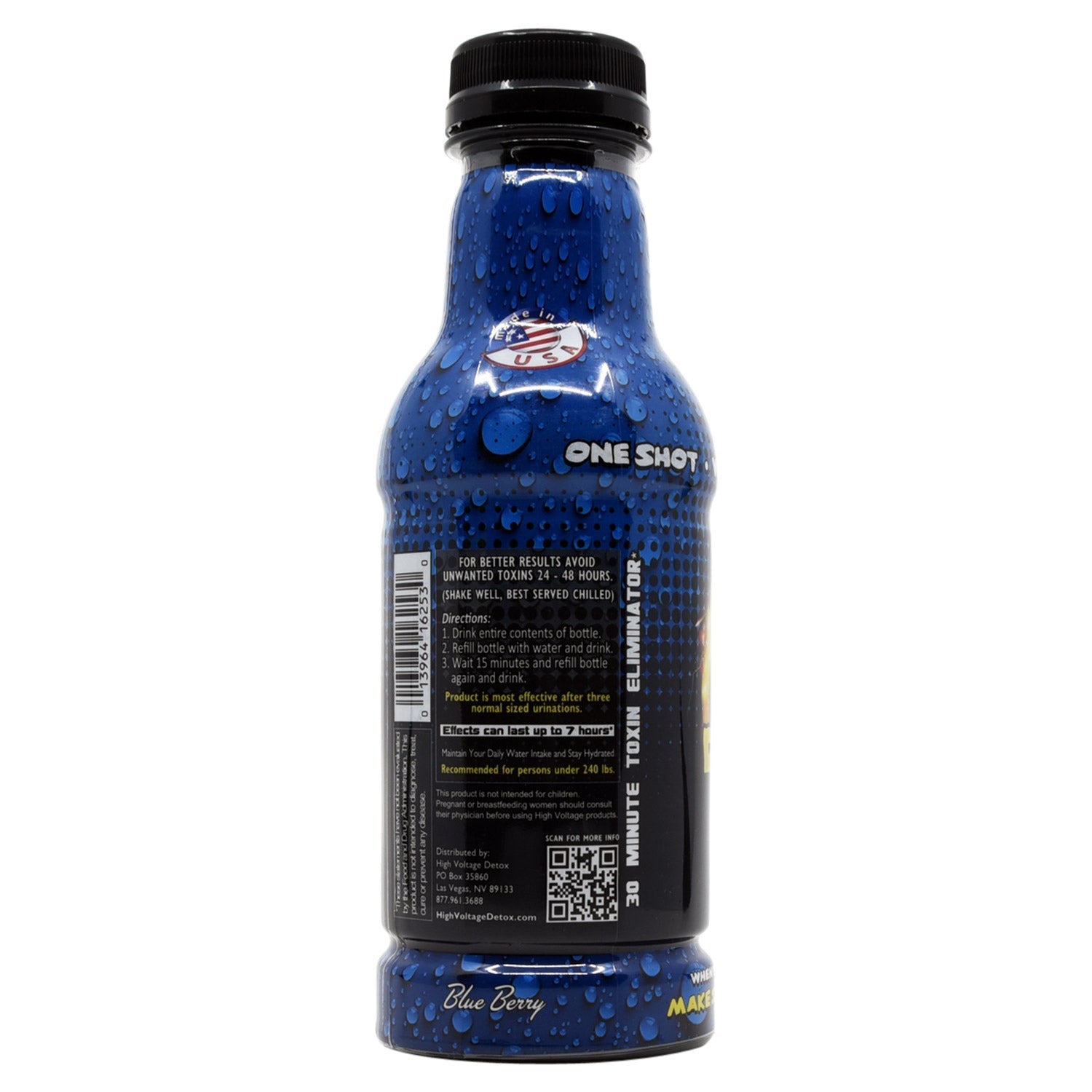 High Voltage 16oz Detox Double Flush