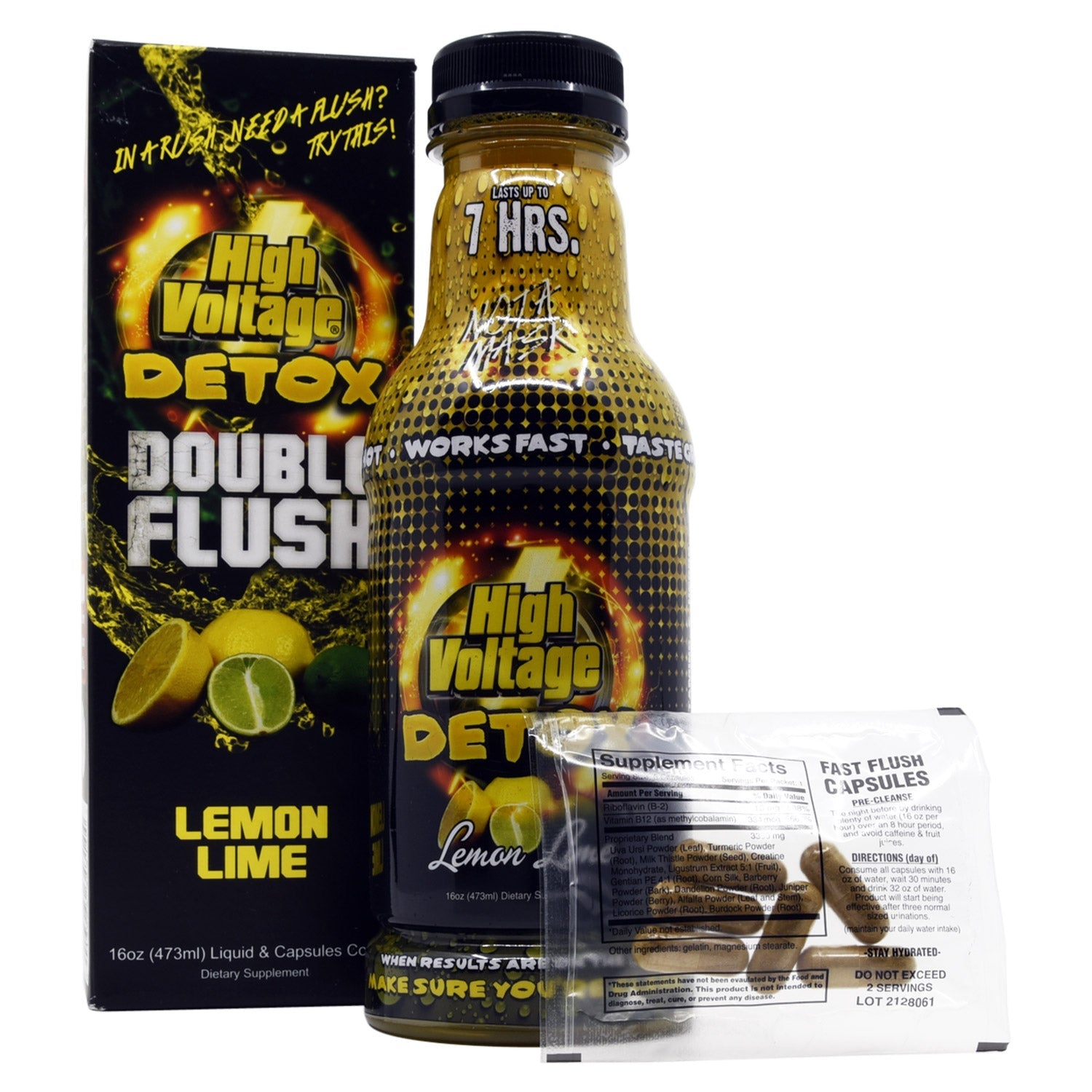 High Voltage 16oz Detox Double Flush