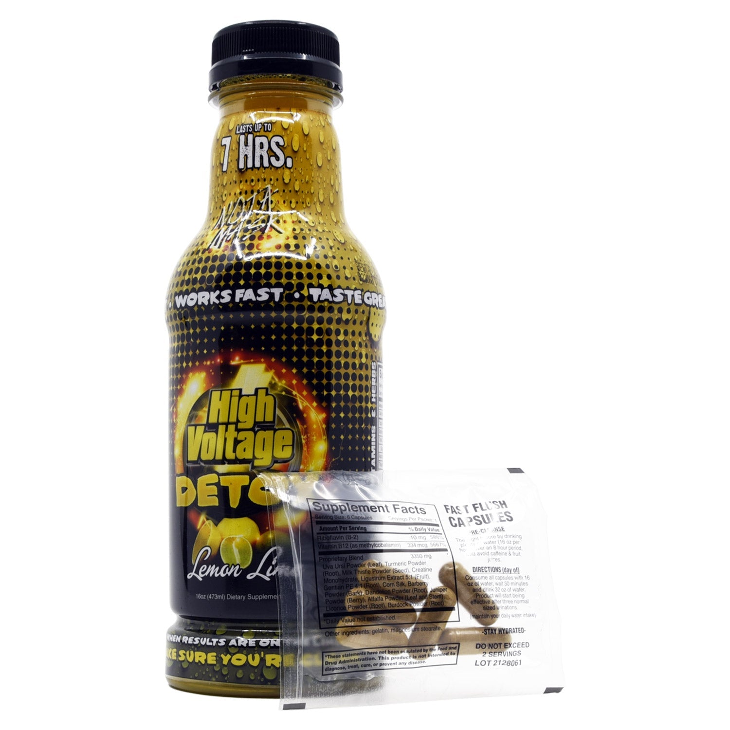High Voltage 16oz Detox Double Flush