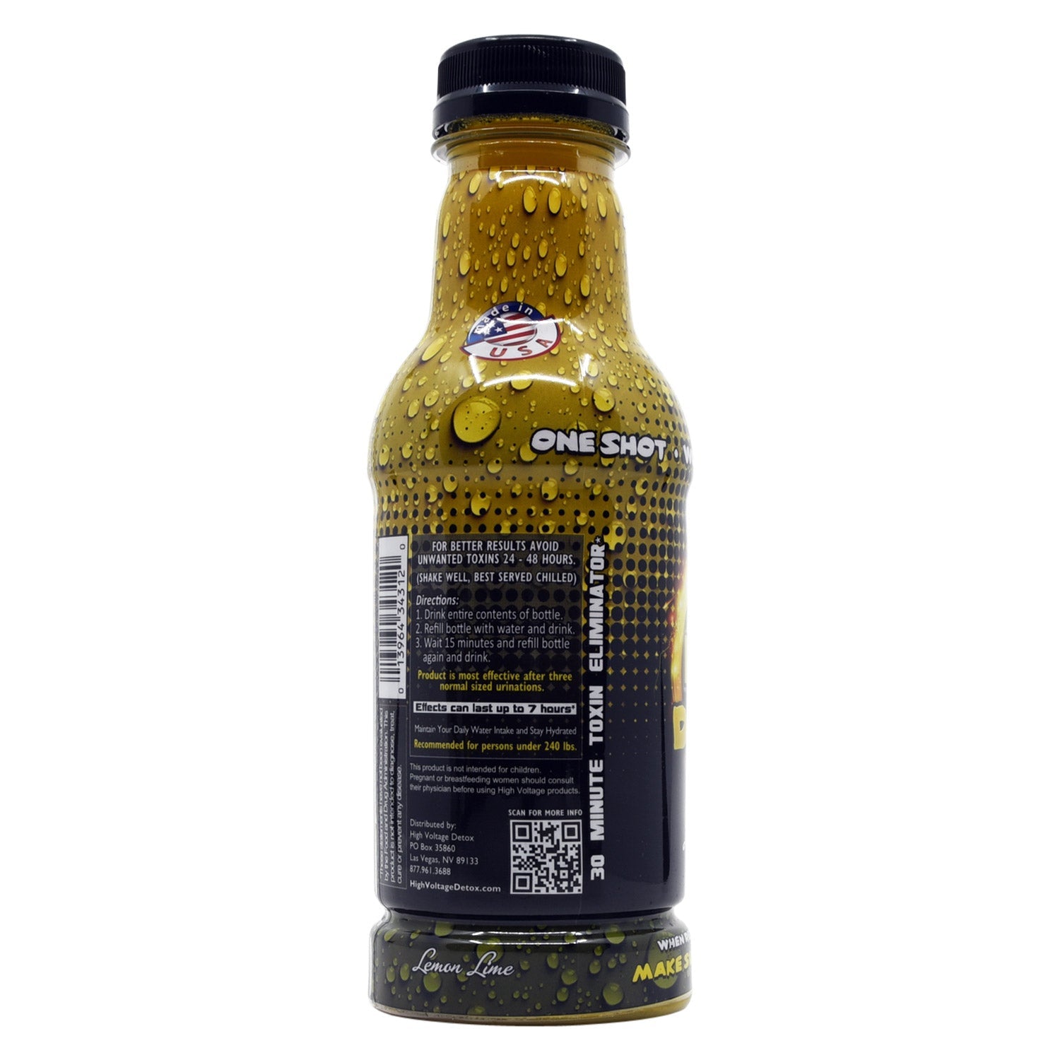 High Voltage 16oz Detox Double Flush
