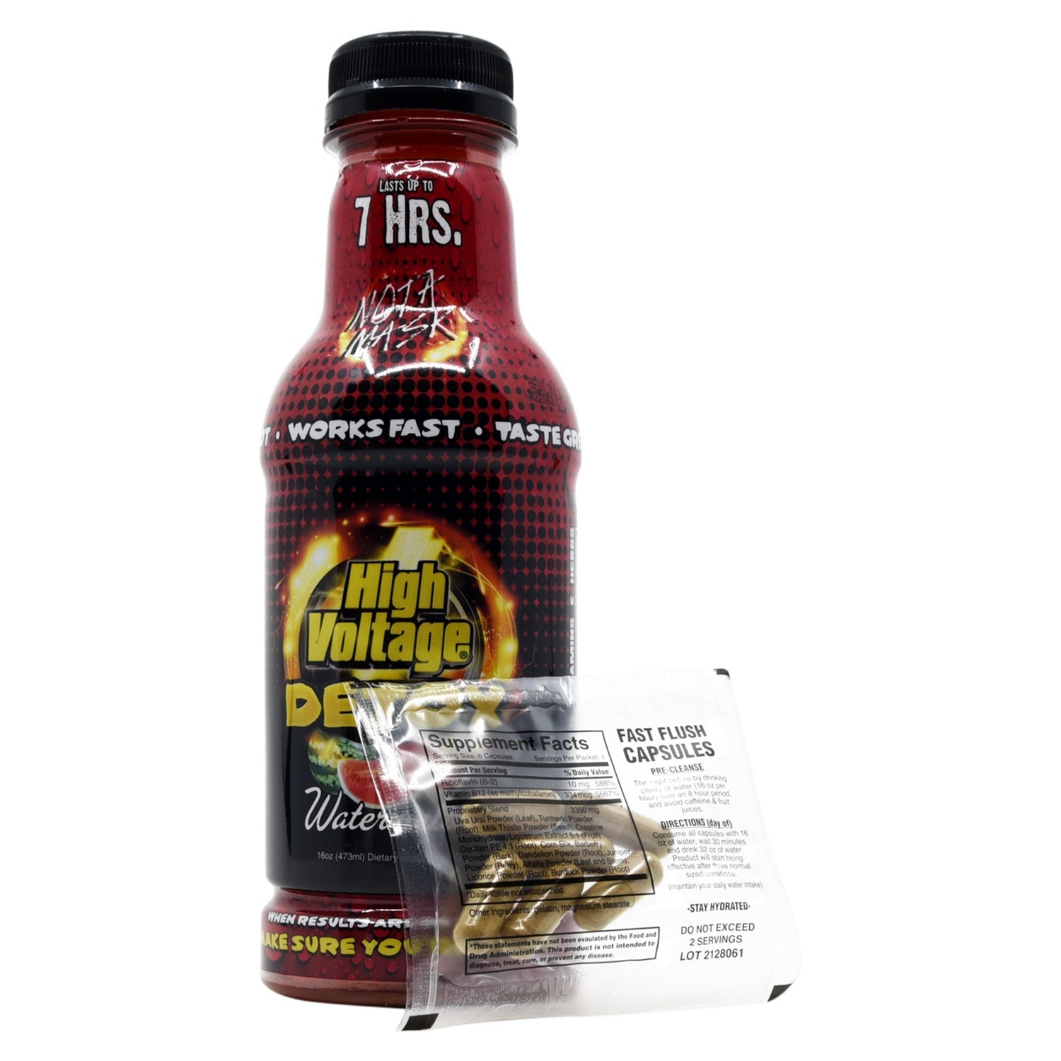 High Voltage 16oz Detox Double Flush